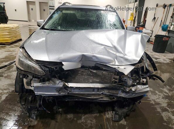 JF2GTAMC1JH228867 2018 SUBARU CROSSTREK Silver Widok komory silnika