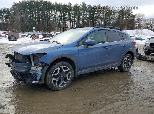 JF2GTAMC3K8228175 2019 SUBARU CROSSTREK Blue Przód lewy