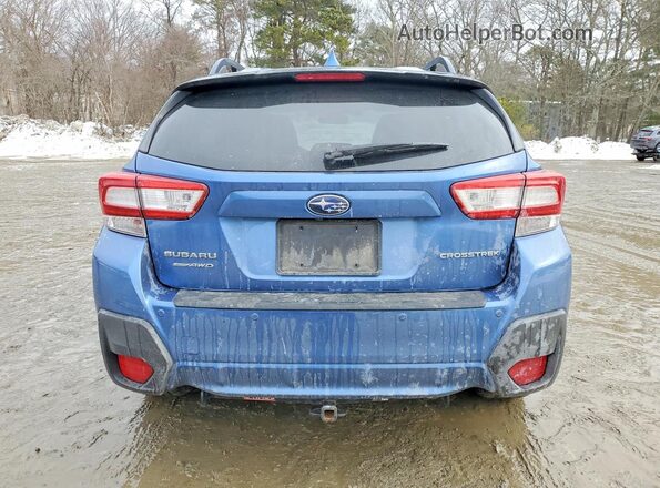 JF2GTAMC3K8228175 2019 SUBARU CROSSTREK Blue Widok z tyłu