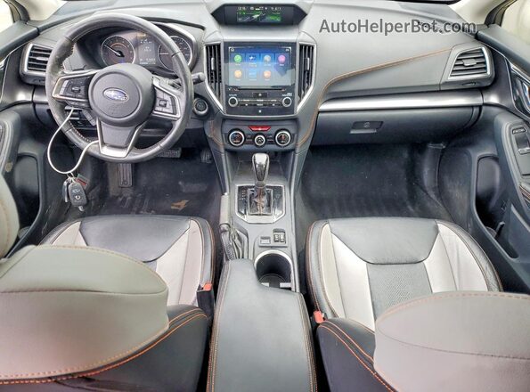 JF2GTAMC3K8228175 2019 SUBARU CROSSTREK Blue Widok deski rozdzielczej