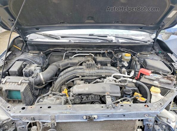 JF2GTAMC3K8228175 2019 SUBARU CROSSTREK Blue Widok komory silnika