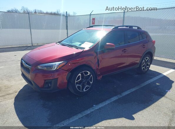 JF2GTAMC3K8248197 2019 SUBARU CROSSTREK Красный Передняя левая четверть