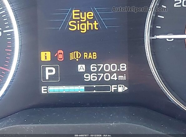 JF2GTAMC3K8248197 2019 SUBARU CROSSTREK Красный 