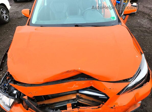 JF2GTAMC4KH351080 2019 SUBARU CROSSTREK Orange Widok komory silnika