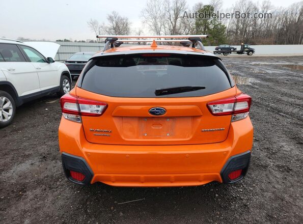 JF2GTAMC4KH351080 2019 SUBARU CROSSTREK Orange Widok z tyłu