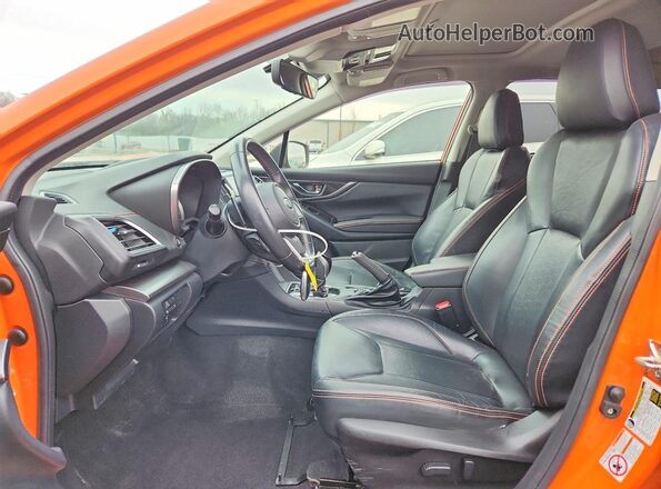 JF2GTAMC4KH351080 2019 SUBARU CROSSTREK Orange Widok wnętrza z przodu