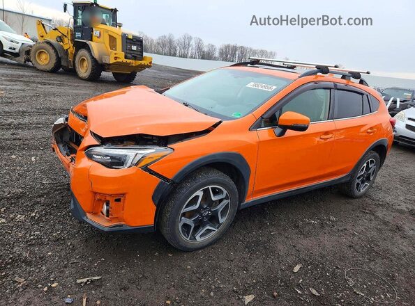 JF2GTAMC4KH351080 2019 SUBARU CROSSTREK Orange Przód lewy