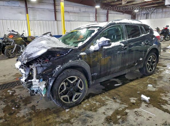 JF2GTAMC7K8281560 2019 SUBARU CROSSTREK Black Przód lewy