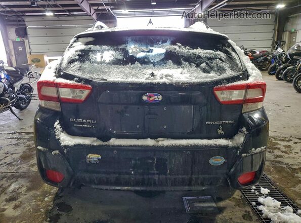 JF2GTAMC7K8281560 2019 SUBARU CROSSTREK Black Widok z tyłu