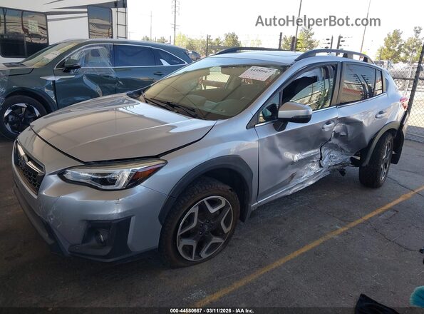 JF2GTAMC7L8257566 2020 SUBARU CROSSTREK Silver Przód lewy