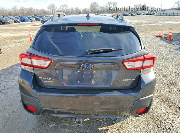 JF2GTAMC8JH271442 2018 SUBARU CROSSTREK Black Widok z tyłu