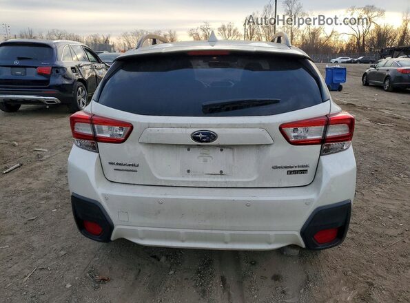JF2GTAMC9J8309213 2018 SUBARU CROSSTREK Белый Вид сзади