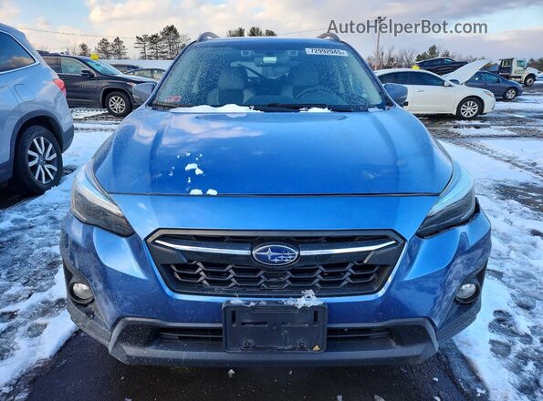 JF2GTAMC9K8340141 2019 SUBARU CROSSTREK Blue Vista frontal