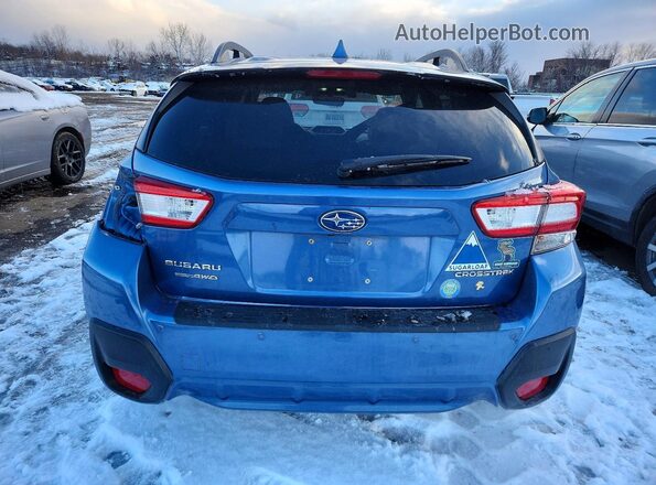 JF2GTAMC9K8340141 2019 SUBARU CROSSTREK Blue Vista trasera
