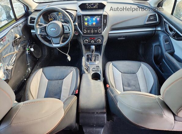 JF2GTAMC9K8340141 2019 SUBARU CROSSTREK Blue Vista del salpicadero