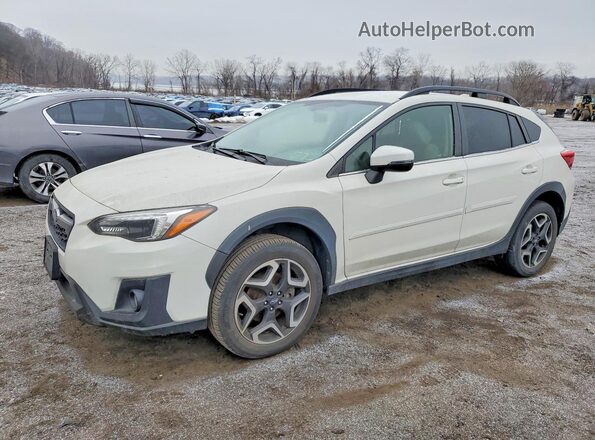 JF2GTAMCXK8247449 2019 SUBARU CROSSTREK White წინა მარცხენა ხედი სამი მეოთხედიდან