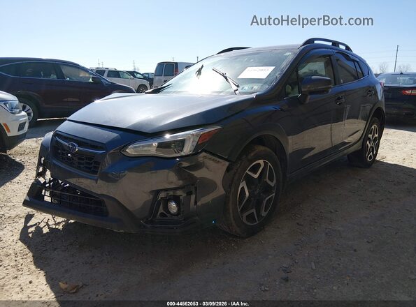 JF2GTAMCXL8223198 2020 SUBARU CROSSTREK Черный Передняя левая четверть