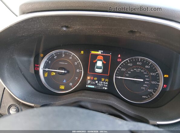 JF2GTAMCXL8223198 2020 SUBARU CROSSTREK Черный Вид задних сидений