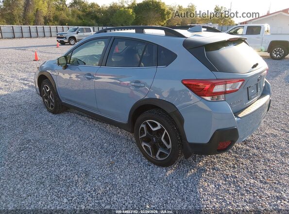 JF2GTANC2K8299852 2019 SUBARU CROSSTREK Light Blue Задняя левая четверть
