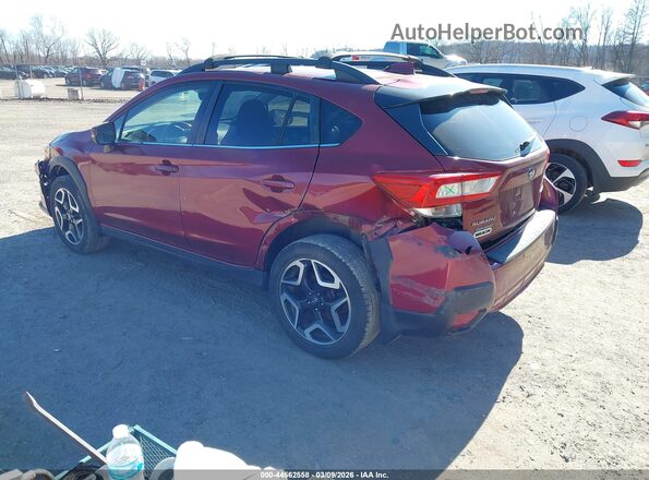 JF2GTANC3K8312849 2019 SUBARU CROSSTREK Red Tył lewy
