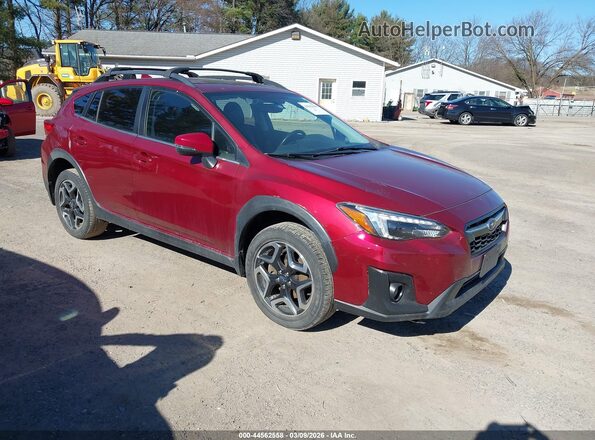 JF2GTANC3K8312849 2019 SUBARU CROSSTREK Red Przód prawy