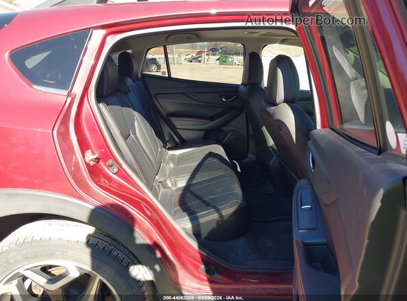 JF2GTANC3K8312849 2019 SUBARU CROSSTREK Red Widok naklejki z numerem VIN