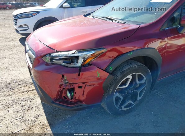 JF2GTANC3K8312849 2019 SUBARU CROSSTREK Red Widok z przodu
