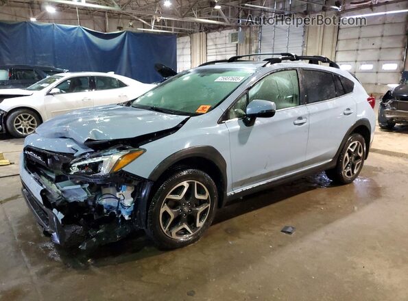 JF2GTANC3K8345205 2019 SUBARU CROSSTREK Синий Передняя левая четверть