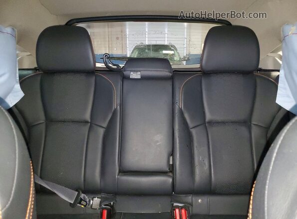 JF2GTANC3K8345205 2019 SUBARU CROSSTREK Синий Вид задних сидений