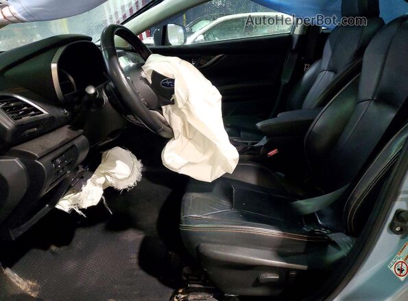 JF2GTANC3K8345205 2019 SUBARU CROSSTREK Синий Вид салона спереди