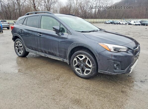 JF2GTANC6K8306494 2019 SUBARU CROSSTREK Charcoal წინა მარჯვენა