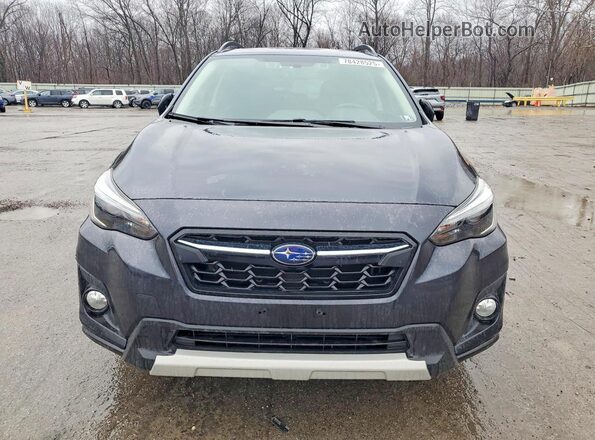JF2GTANC6K8306494 2019 SUBARU CROSSTREK Charcoal წინა ხედი