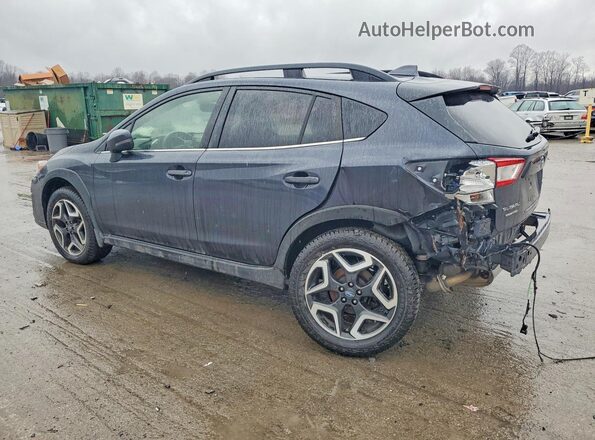 JF2GTANC6K8306494 2019 SUBARU CROSSTREK Charcoal უკანა მარცხენა
