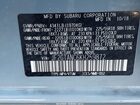 2019 Subaru Crosstrek 2.0i Limited Light Blue vin: JF2GTANC6KH259872