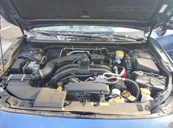JF2GTANC7K8392124 2019 SUBARU CROSSTREK Синий Вид задней части салона