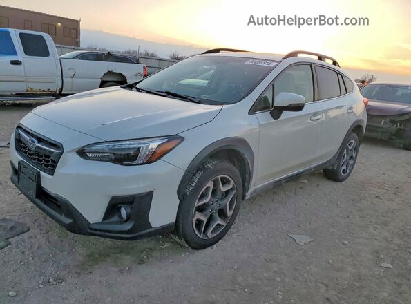 JF2GTANC9K8296088 2019 SUBARU CROSSTREK Белый Передняя левая четверть