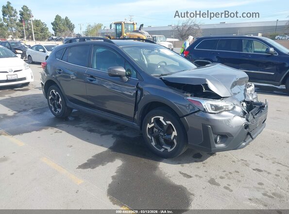 JF2GTHMC7N8201509 2022 SUBARU CROSSTREK Серый Передняя правая четверть