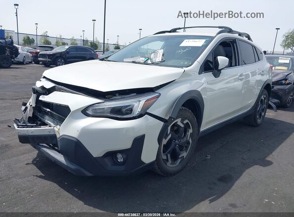 JF2GTHMCXN8249506 2022 SUBARU CROSSTREK White Передня ліва чверть