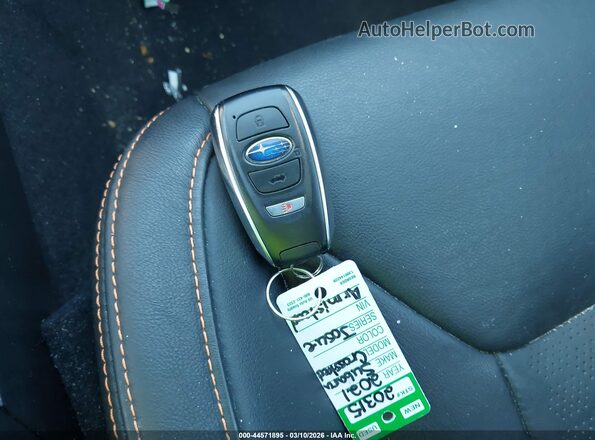 JF2GTHNC1M8237354 2021 SUBARU CROSSTREK Черный Вид панели приборов