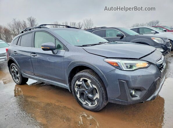 JF2GTHNCXM8215580 2021 SUBARU CROSSTREK Серый Передняя правая четверть