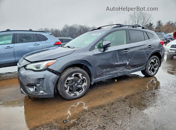 JF2GTHNCXM8215580 2021 SUBARU CROSSTREK Серый Передняя левая четверть