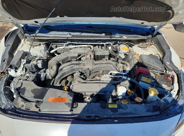 JF2GTHRC9MH673671 2021 SUBARU CROSSTREK White Vista del compartimento del motor