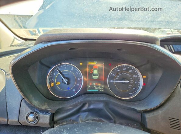 JF2GTHRC9MH673671 2021 SUBARU CROSSTREK White Vista del cuadro de instrumentos
