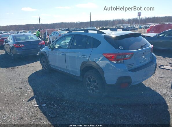 JF2GTHSC3PH213288 2023 SUBARU CROSSTREK Blue Trasero izquierdo