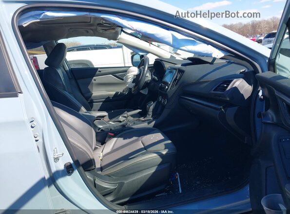 JF2GTHSC3PH213288 2023 SUBARU CROSSTREK Blue Vista interior delantera