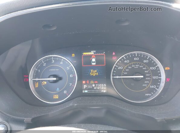 JF2GTHSC3PH213288 2023 SUBARU CROSSTREK Blue Vista de los asientos traseros