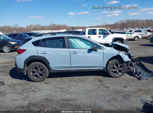 JF2GTHSC3PH213288 2023 SUBARU CROSSTREK Blue Vista interior trasera
