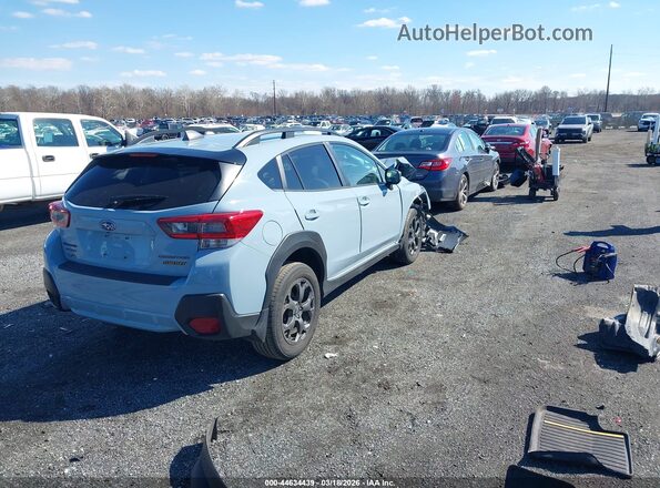 JF2GTHSC3PH213288 2023 SUBARU CROSSTREK Blue Trasero derecho