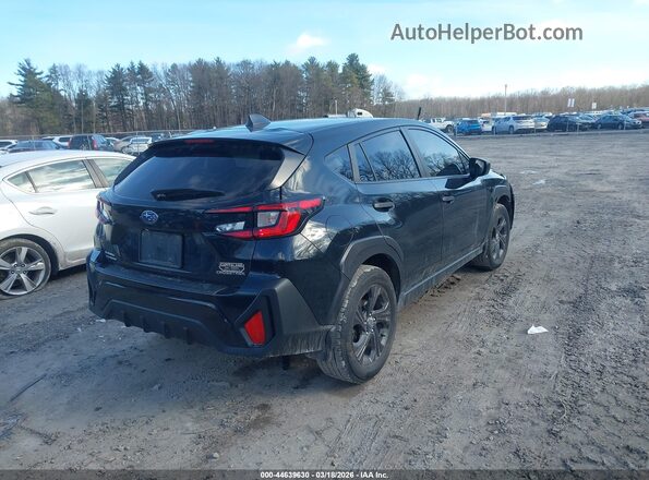 JF2GUABC1R8340404 2024 SUBARU CROSSTREK Black Tył prawy