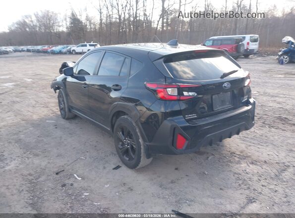 JF2GUABC1R8340404 2024 SUBARU CROSSTREK Black Tył lewy